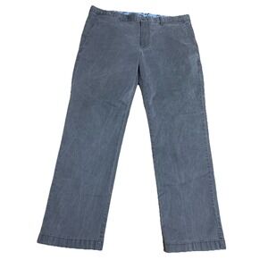 Tommy Bahama Chino Pants Mens Tag 38x30 Gray‎ Straight Slim Stretch